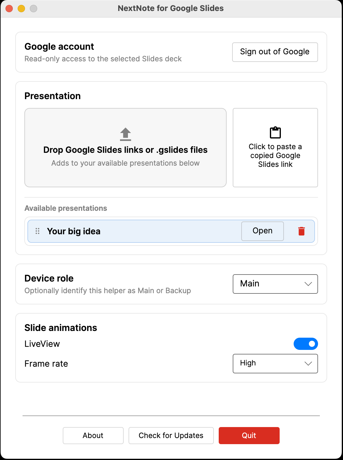 NextNote Google Slides Helper